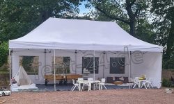 Flextent 4 x 8 m weiß